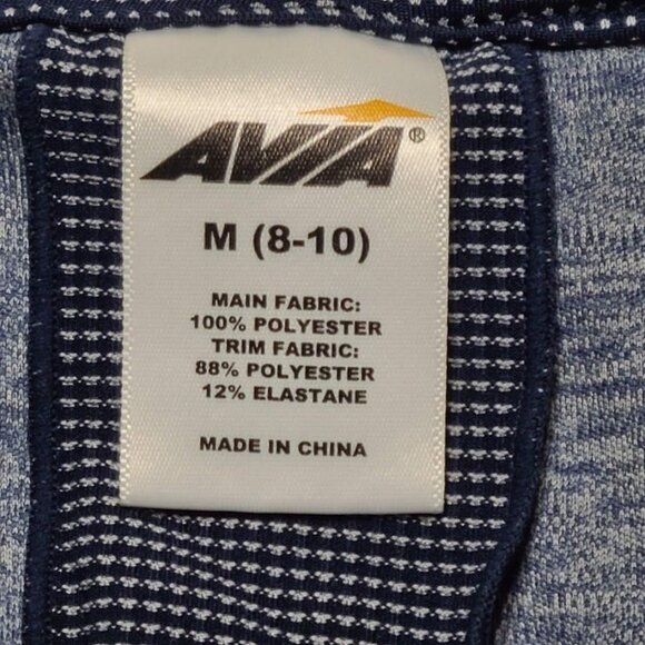 Avia Womens Athletic Tank Top M 8-10 Blue - Picture 3 of 10